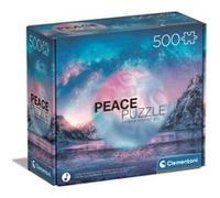 Puzzle Clementoni Peace Light Blue 500 pièces Multicolore G