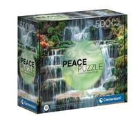 Puzzle - Clementoni - Peace The Flow - 500 pièces - Paysage - Fabriqué en Italie