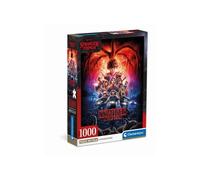 Puzzle - CLEMENTONI - Stranger Things - 1000 pièces - Dessins animés - Mixte