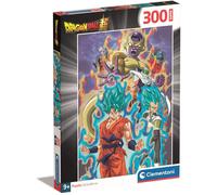 Clementoni | Puzzle Dragon Ball Super pour Enfants 9 Ans+ |Supercolor | 300 Pièces avec Goku Vegeta Freezer Krilin | Activité Éducative Observation et Motricité | Jeu Écologique sans Ecran
