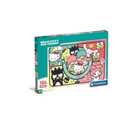 Puzzle Clementoni Super Hello Kitty 104 pièces 48,5 x 33,5 cm