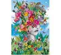 Clementoni – Puzzle pour adultes HQC Head in The Jungle 500 pièces Compact Box Fabriqué en Italie