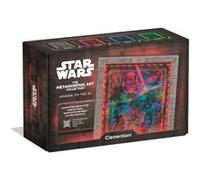 Clementoni - Puzzle Metamorphic 520 Pièces Star Wars EP. VII-VIII-IX 18 Ans | Star Wars Metamorphic Art Collection - Puzzle 49x36cm - Cadre Lumineux LED RVB - Illustration qui change selon la lumière