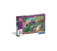 Puzzle - Clementoni Unicorn Academy - 104 pièces - Pour enfants à partir de 6 ans - Multicolore