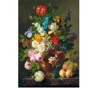 Clementoni - Puzzle adultes 1000 pièces - Museum Bowl of Flowers - Compact Box - Fabriqué en Italie