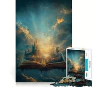 Puzzle Cloudborne Chapters de 1000 pièces pour Adultes, Jeu de réflexion, Divertissement d'intérieur, Bords précis, Objet de Collection 38x26cm