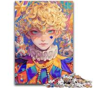 Puzzle Clown Boy pour Adolescents 1000 pièces, Jeu Stimulant et éducatif en Famille pour Anniversaire et Noël 26x38cm