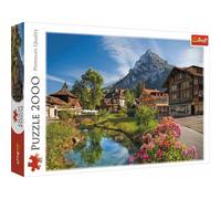 Trefl, Puzzle, Alpen im Sommer, 2000 Teile, Premium Quality, für Kinder AB 12 Jahren