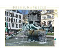Puzzle · Coblence | La fontaine de la place Görres retrace l'histoire de la ville · 1000 pièces · Format assemblé 64 × 48 cm · CALVENDO Puzzle