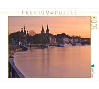Puzzle · Coblence | Les rives de la Moselle et la silhouette de la vieille ville… · 1000 pièces · Format assemblé 64 × 48 cm · CALVENDO Puzzle
