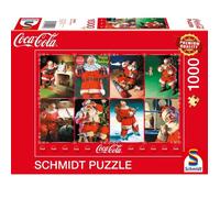 Puzzle Coca Cola Père Noël 1000 pièces Schmidt Spiele - Multicolore - A partir de 12 ans