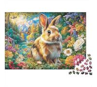 Puzzle Cochon d'Inde 1000 Pièces pour Adolescents Et Enfants - Difficile Puzzles Jeu De Patience en Famille 52x38cm/1000pcs