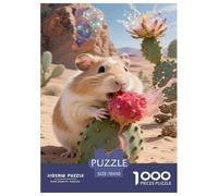 Puzzle Cochon d'Inde Composé De 1000 Pièces pour Adultes, Paysage de désert Un Jeu De Dexérité Très Difficile Puzzle Éducatif Et Stimulant 70x50cm/1000pcs