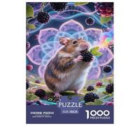 Puzzle Cochon d'Inde Qui Compte 1000 Pièces pour Adultes,Eléments fantastiques Un Jeu De Dexérité Très Difficile Puzzle Éducatif Et Stimulant 38x26cm/1000pcs