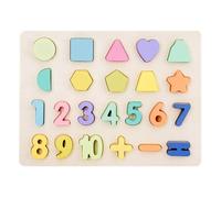 Puzzle Cognitif 3d En Bois Pour Enfants, Jouets Éducatifs En Bois Pour Bébés, Apprentissage Précoce, En Toute Sécurité, Cadeau De Noël