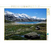 Puzzle · Col du Splügen, Alpes | 1000 pièces · Format assemblé 64 × 48 cm · CALVENDO Puzzle