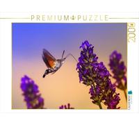 Puzzle · Colibri à Queue de Pigeon | Le colibri parmi les papillons · 2000 pièces · Format assemblé 90 × 67 cm · CALVENDO Puzzle