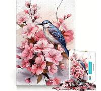 Puzzle Colibri Aquarelle 1000 pièces Développe la mémoire,ludique et de qualité Professionnelle pour stimuler l'esprit (50x75cm)