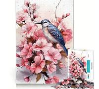 Puzzle Colibri Aquarelle 1000 pièces,Jeu créatif et Intelligent,pièces Robustes et découpées avec précision,idéal pour Les Voyages (38x26cm)