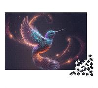 Puzzle Colibri pour Adultes, 1000 Pièces, Jeu Stimulant, 75X50cm