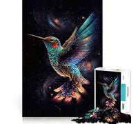 Puzzle Colibri Spectral pour Adolescents, 1000 pièces, Jeu de réflexion, Design Simple et Amusant, Cadeau mémorable 38x26cm