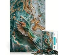 Puzzle Colibri surréaliste de 1000 pièces pour Adolescents, défi intellectuel, Jeu de réflexion, Passe-Temps Calme, découpe précise, Joli Cadeau 38x26cm