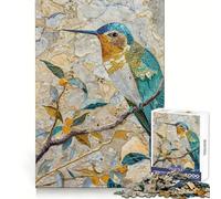 Puzzle Colibri surréaliste pour Adultes, 1000 pièces, stimule la mémoire, apaise et divertit, découpe de qualité supérieure, Cadeau attentionné 38x52cm