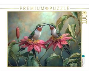 Puzzle · Colibris | Deux magnifiques colibris · 1000 pièces · Format assemblé 64 × 48 cm · CALVENDO Puzzle