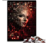 Puzzle Collage d'Acteurs Célèbres 1000 Pièces pour Adultes et Adolescents, pour 14 Ans et Plus Jeu Décoration Murale Cadeaux Uniques pour Anniversaire et Noël (50x75cm)