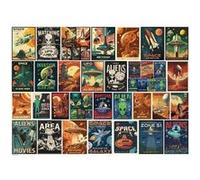 Puzzle collage invasion extraterrestre 1000 pieces - Eurographics