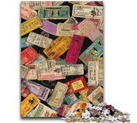 Puzzle Collage Paris 1000 pièces pour Adultes et Adolescents, idéal pour Tuer Le Temps en Vacances avec des pièces de Formes aléatoires entièrement emboîtables (38x26cm)