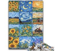 Puzzle Collage Tournesol 2000 pièces pour Adultes et Adolescents, stimule Le Cerveau, Jouets addictifs pour cultiver la Patience, Superbe Cadeau (70x100cm)