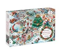 l'école des loisirs - Puzzle - Mémoires de la forêt (Hiver) - 500 pièces - Couleurs vives & chaudes