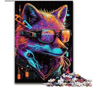 Puzzle Color Fox 1000 pièces pour Adultes et Adolescents, à partir de 14 Ans, décoration d'intérieur, Jeux de Famille, Cadeaux de Noël et d'anniversaire (50x75cm)