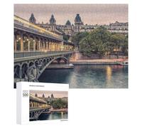 Puzzle Coloré Bir Hakeim Sunset pour Adultes, Format 500 PCS