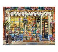 Puzzle coloré de 1000 pièces pour adultes Garry Walton Storefronts The Book Shop - Puzzle coloré 68,6 x 50,8 cm