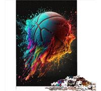 Puzzle coloré de Basket Ball de 1000 pièces pour Adultes Jeu éducatif Jouet de défi Jouets personnalisés à Faire soi même 1000 pièces (75x50 cm)