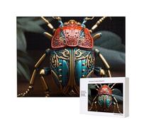 Puzzle coloré en bois de 500 pièces - Puzzle horizontal, loisirs familiaux et défi cérébral