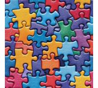 Puzzle Coloré Papier Peint Épaissir Mat Auto Adhésif 44x300 cm Géométrique Peint Meubles Autocollants Amovible Comptoir Contact Papier Stickers Muraux pour Bains Salon Chambre