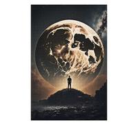 Puzzle Coloré pour Adultes, Motif The Great Moon Reach, 1000 PCS