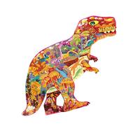 Puzzle Coloré T Rex, 280 Pièces, Jouets Pour Enfants, Garçons Et Filles, Éducation Précoce, Jouets De Bricolage, Cadeaux De Noël