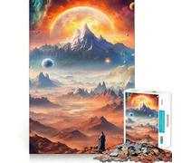 Puzzle Colosse Solaire 1000 Pièces pour Adultes Think Smart Toy Family Joy Découpe Précise Pièce d'art (50x75cm)