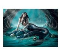 Clementoni - Puzzle pour Adultes 1000 Pièces, Anne Stokes -Siren'S Lament - Compact Box, Fabriqué en Italie, 37053