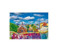 Puzzle Compact 1000 pièces : Barcelone, Parc Güel