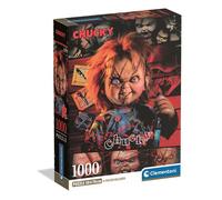 Clementoni Puzzle Compact 1000 pièces Chucky - Films d'horreur 37099