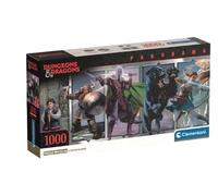 Clementoni Puzzle 1000 pièces Panorama Donjons et Dragons – Fabriqué en Italie 39501