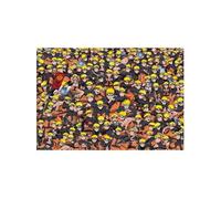Clementoni - Puzzle pour Adultes 1000 Pièces, Impossible Naruto Compact Box, Fabriqué en Italie, 37045