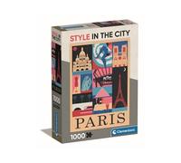 Puzzle 1000 pièces Compact : Style in the City - Paris