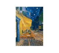 Clementoni – Puzzle pour adultes Museum Cafe Terrace V. Gogh 1000 pièces, fabriqué en Italie