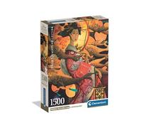 Clementoni - Puzzle 1500 Pièces Koinobori Dance - 14 Ans et + - Jeu de société scène Japonaise colorée - Idée Cadeau